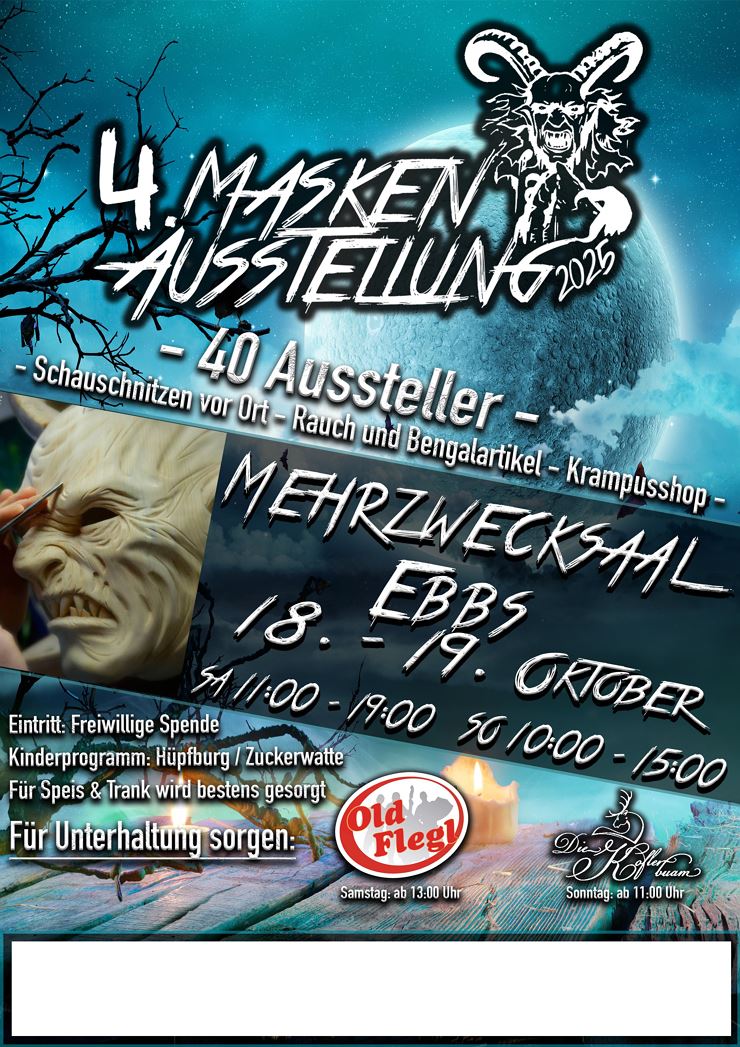 4. Maskenausstellung in Ebbs mit Festausklang