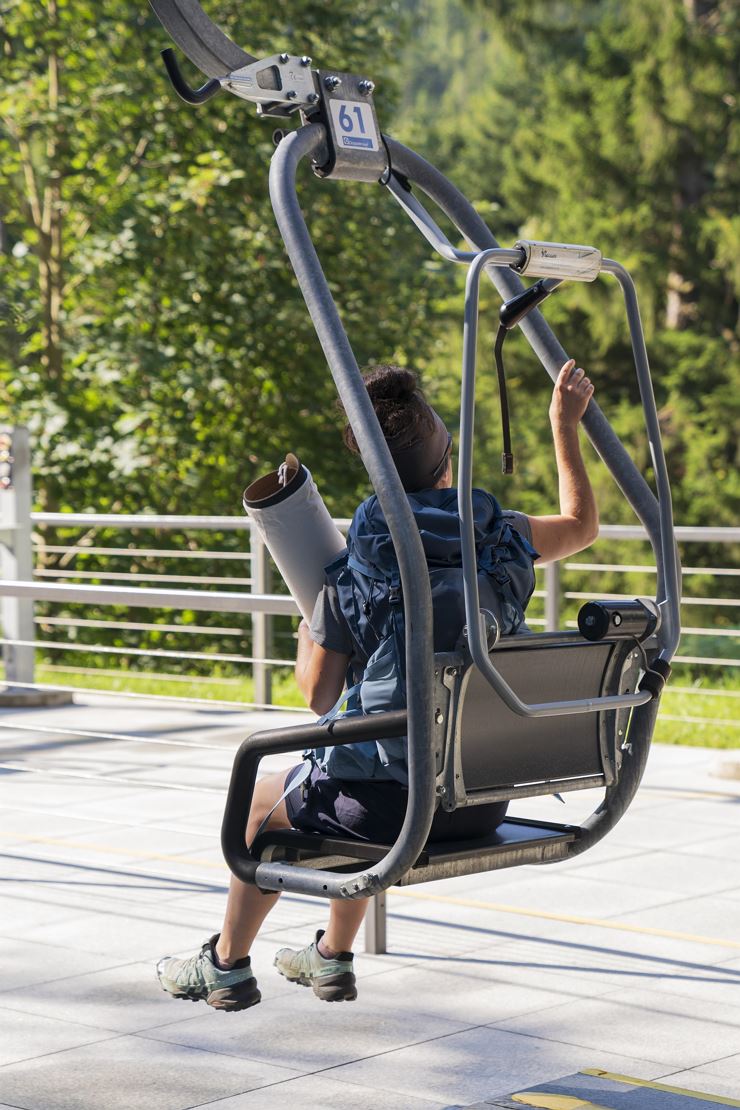 Corse mattutine con la Kaiserlift






