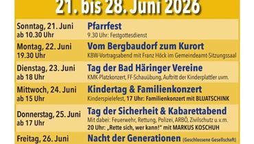 Tag der Bad Häringer Vereine