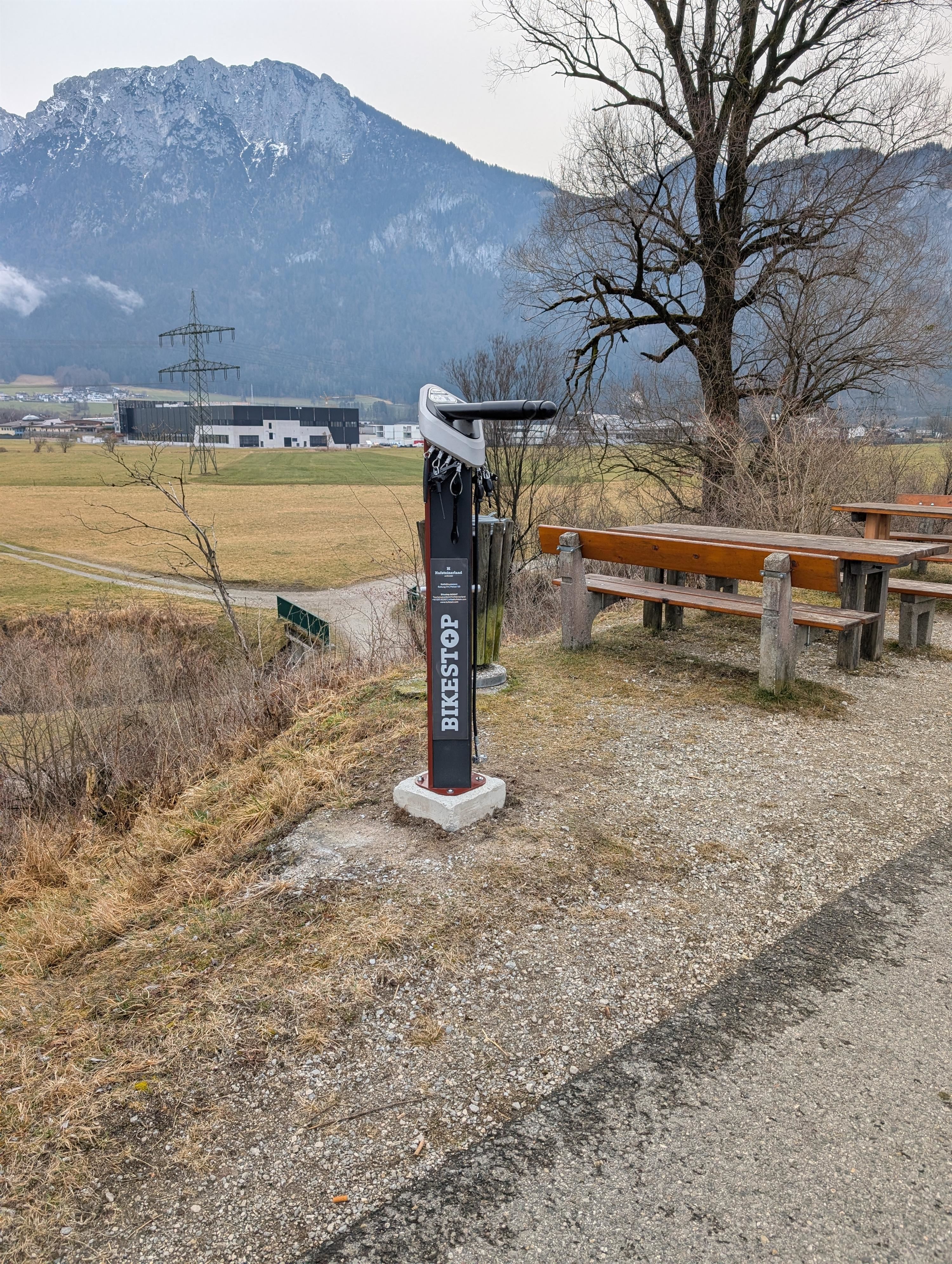 Fermata della bicicletta Hotel 'Das Thiers